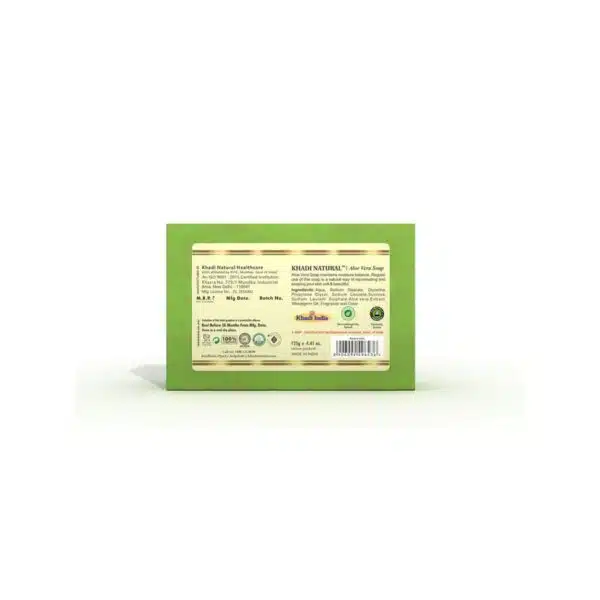 Khadi Natural Herbal Aloevera Soap 125 g 3