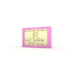 Khadi Natural Herbal Rose Water Soap 125g 3