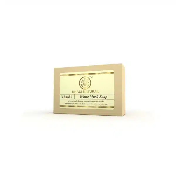 Khadi Natural Herbal White Musk Soap 125 g 2