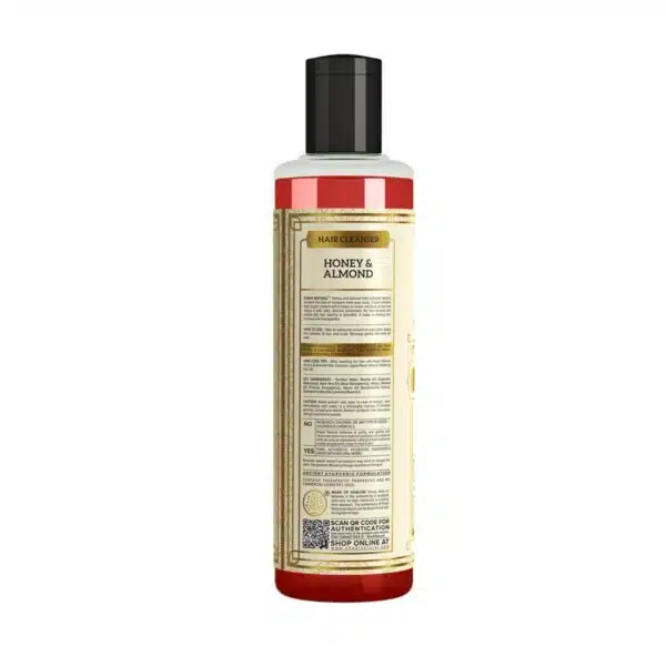 Khadi Natural Honey Almond Hair Cleanser 210 ml