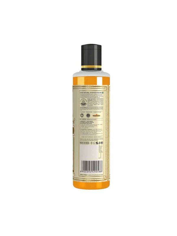 Khadi Natural Orange Lemongrass Face Wash 210 ml 2