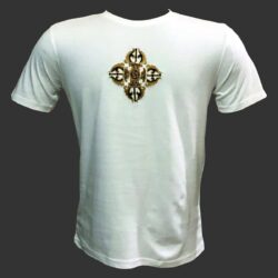 LUGA Antidote Dorje Embroidered And Beaded Cotton T Shirt 3