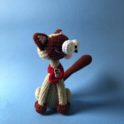 Magical Beings Detective Nakata Cat Crochet Toy