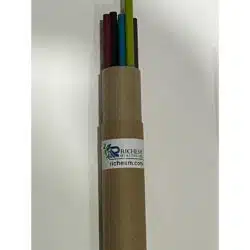 RichesM Healthcare Color Paper Pencil Round Tube Box 10 Pencils