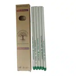 RichesM Healthcare Plantable Seed White Paper Pencil Square Box 5 Pencils