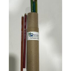 RichesM Healthcare Seed Color Lead Color Paper Pencil Round Tube Box 10 Pencils