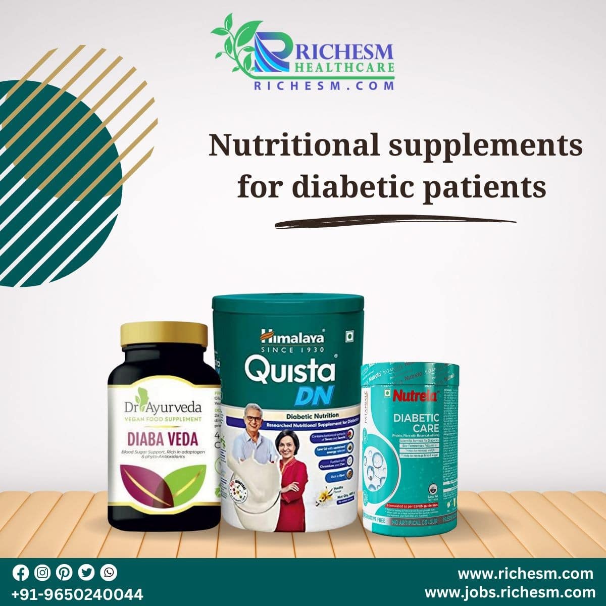 RichesM To Find Nutritional Supplements For Diabetic Patients