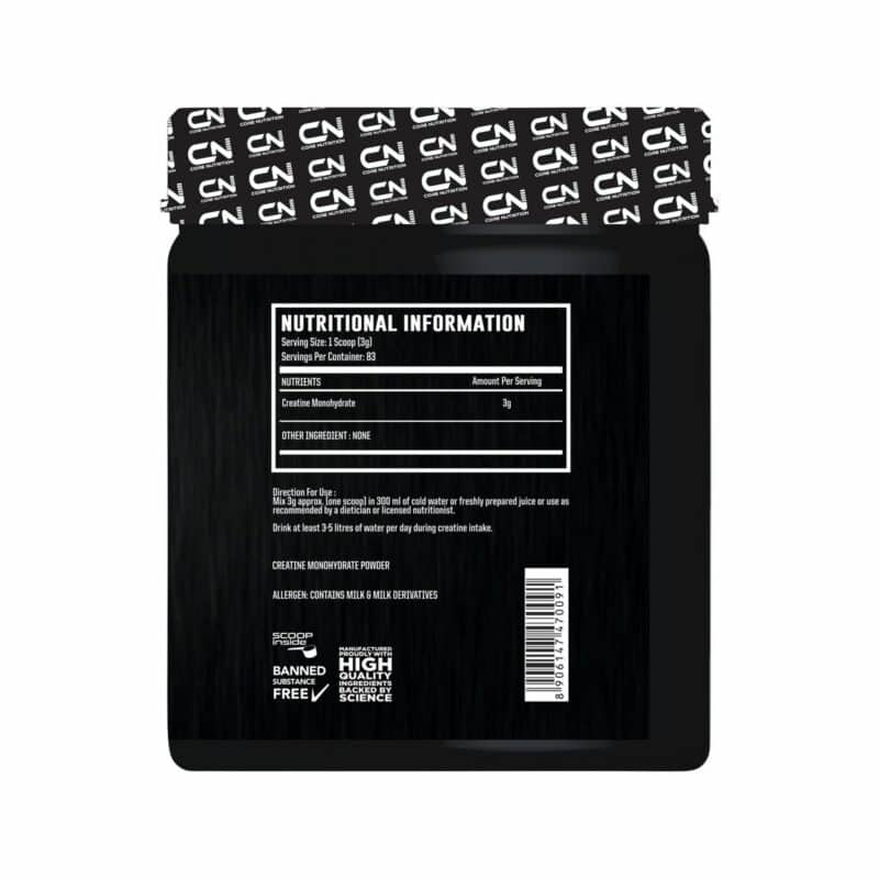 Core Nutrition Extreme Power Creatine Monohydrate 250 gm2