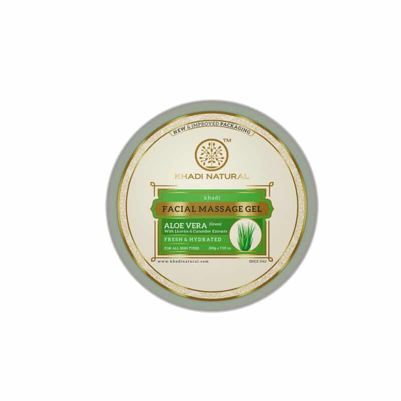 Khadi Natural Aloe Vera Green Facial Massage Gel 200 gm1