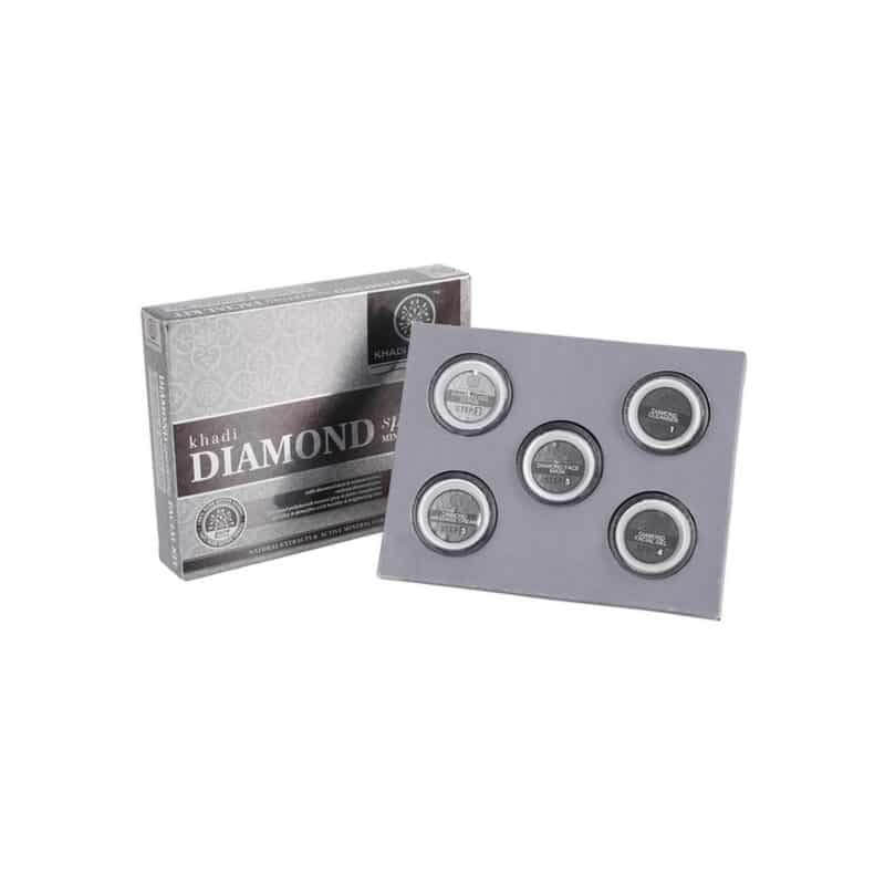 Khadi Natural Diamond Sparkling Mini Facial Kit1