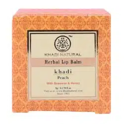 Khadi Natural Herbal Peach Lip Balm 5 g 2