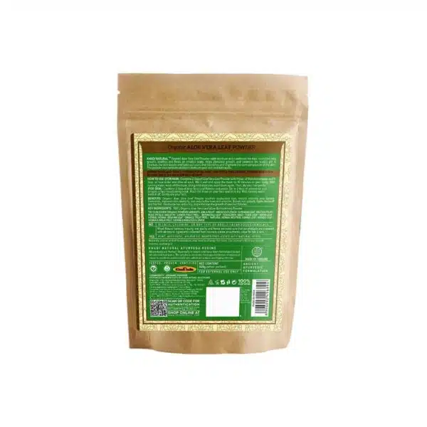 Khadi Natural Organic Aloe Vera Leaf Powder 100 g 1