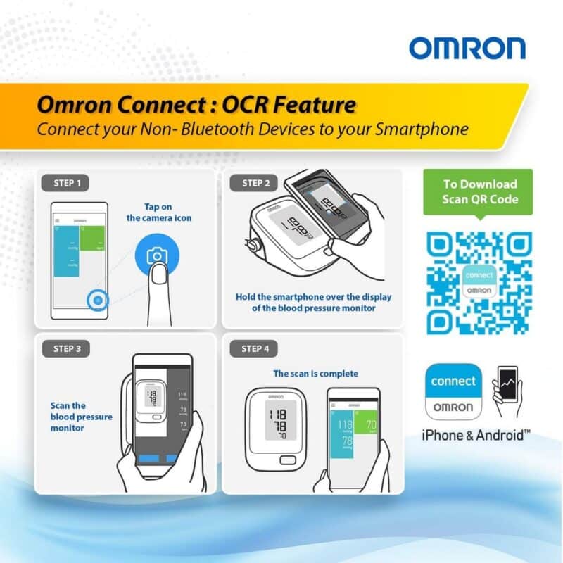 Omron Automatic Blood Pressure Monitor HEM 7121J 2
