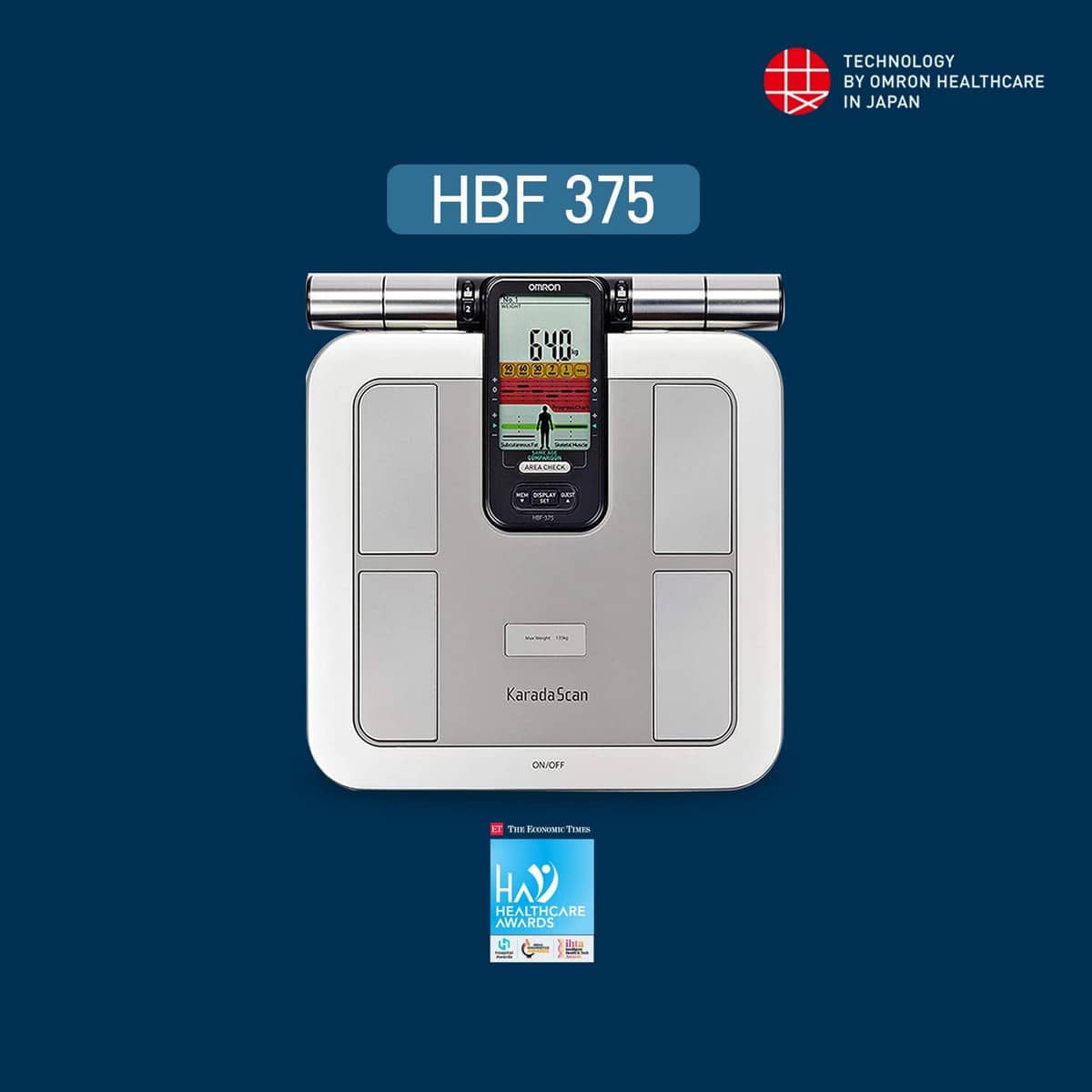OMRON HBF-375 - 健康管理・計測計
