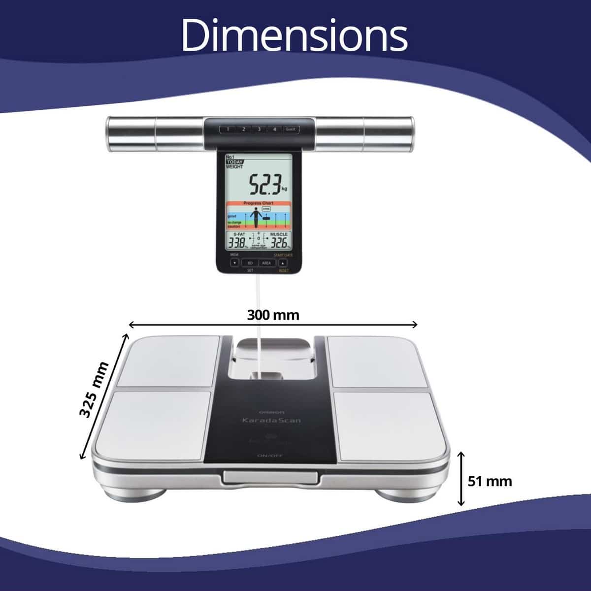 Omron Body Composition Monitor HBF-224 - RichesM Healthcare