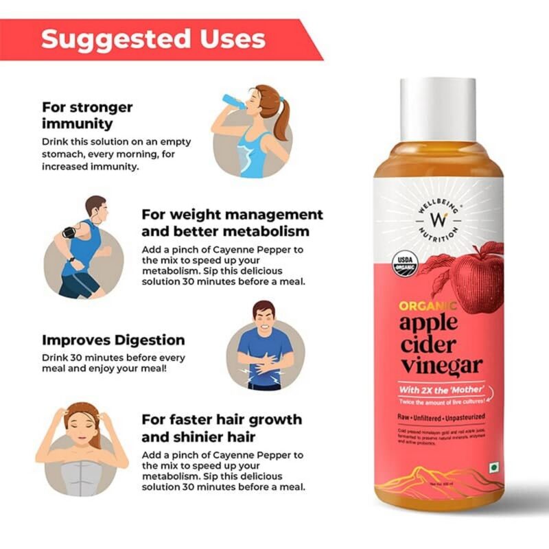 Wellbeing Nutrition Apple Cider Vinegar10