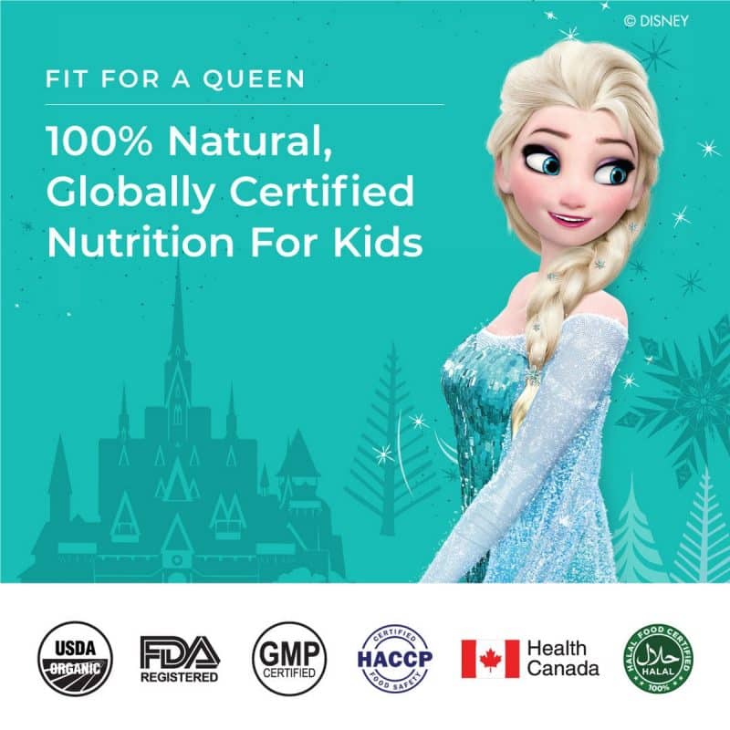 Wellbeing Nutrition Disney Frozen Natural B12 D3 4