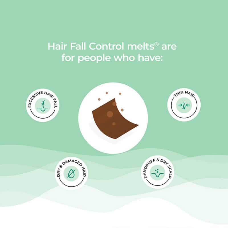 Wellbeing Nutrition Melts Hair Fall Control 30 Strips Per Pack4