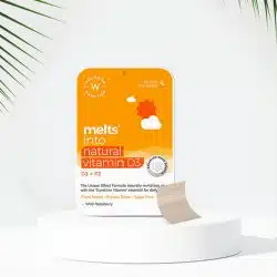 Wellbeing Nutrition Melts Natural Vitamin D3 30 Strips Per Pack