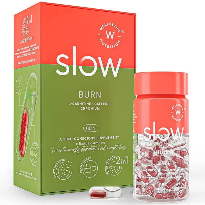 Wellbeing Nutrition Slow Burn 60 Capsules