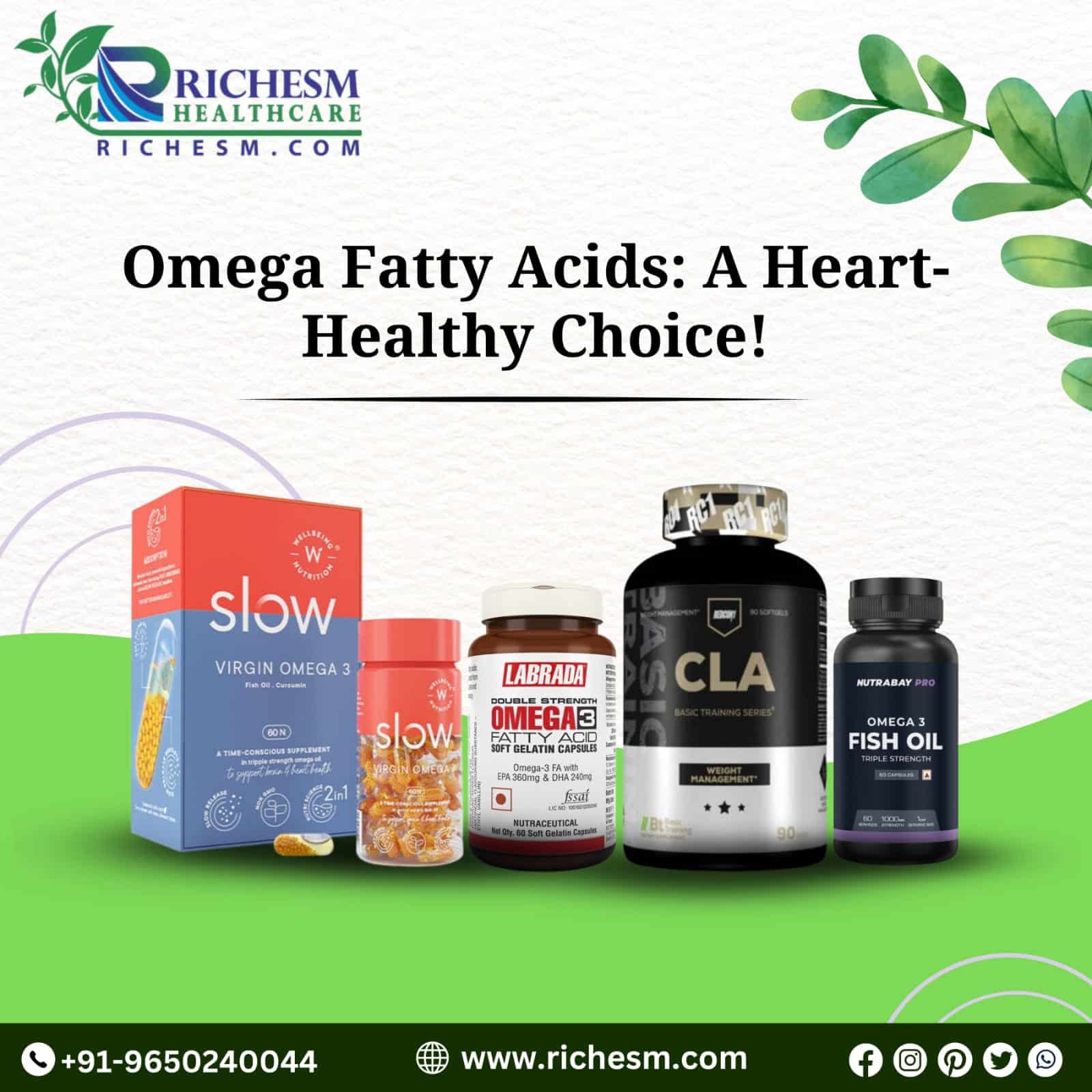 Buy Omega Fatty Acids A Heart Healthy Choice