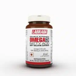 Labrada Nutrition Double Strength Omega 3 Fatty Acid 60 Capsules