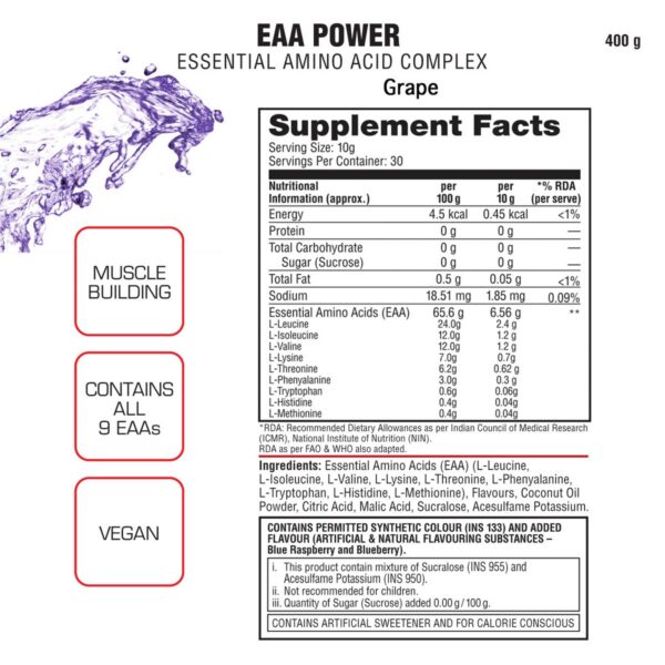Labrada Nutrition EAA Power Essential Amino Acid Complex 300 gm6