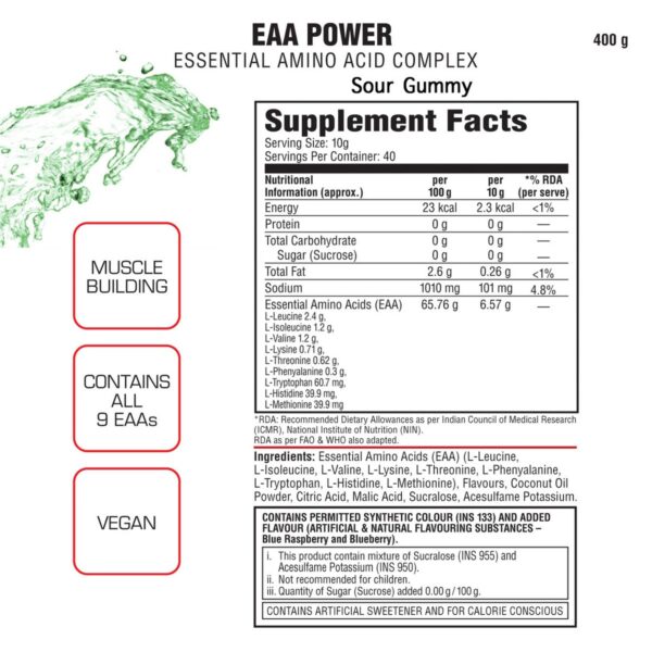 Labrada Nutrition EAA Power Essential Amino Acid Complex 300 gm7