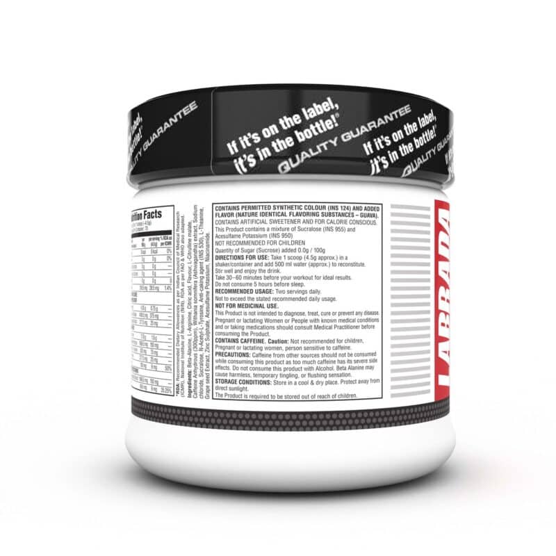 Labrada Nutrition Super Charge Pre workout Concentrate 280 gm9