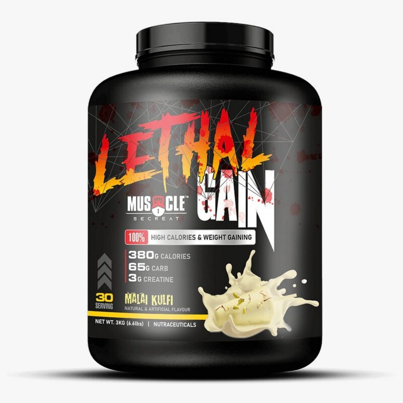 Muscle Secreat Lethal Gain With High Calories 3 Kg New2