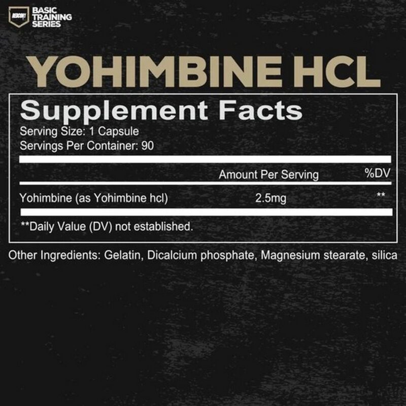 Redcon1 Yohimbine HCL Basic Training Series 90 Caps1