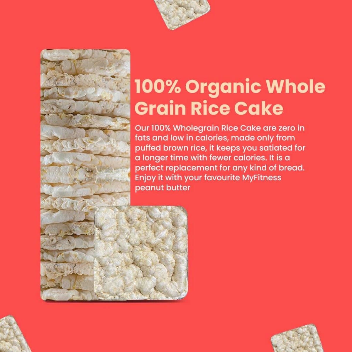 Suprfit Crispy Organic Wholegrain Rice Cakes 120 gm2
