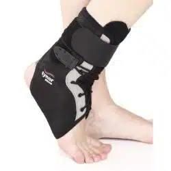 Tynor Ankle Brace With Lace Black 1 Unit