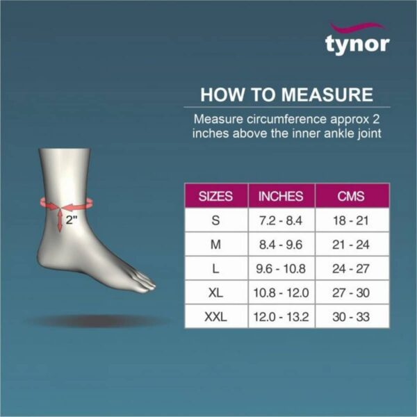Tynor Anklet Comfeel Pair Grey 1 Unit3