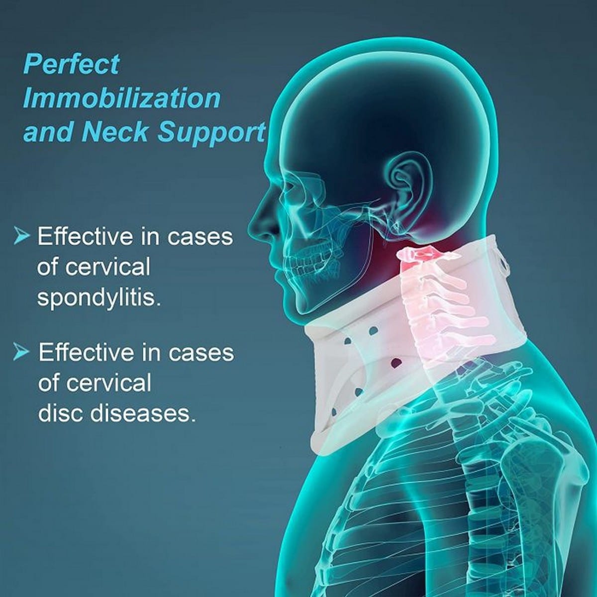 How to wear Tynor Cervical Collar Soft for good support&gentle  immbolization of the neck/cerv. spine 