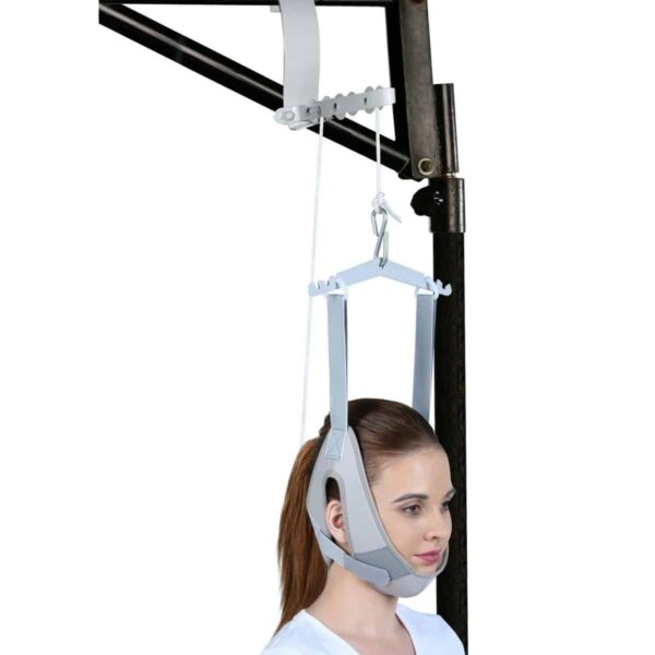 Tynor Cervical Traction Kit Sitting With Weight Bag Grey 1 Set
