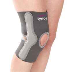 Tynor Elastic Knee Support Grey 1 Unit