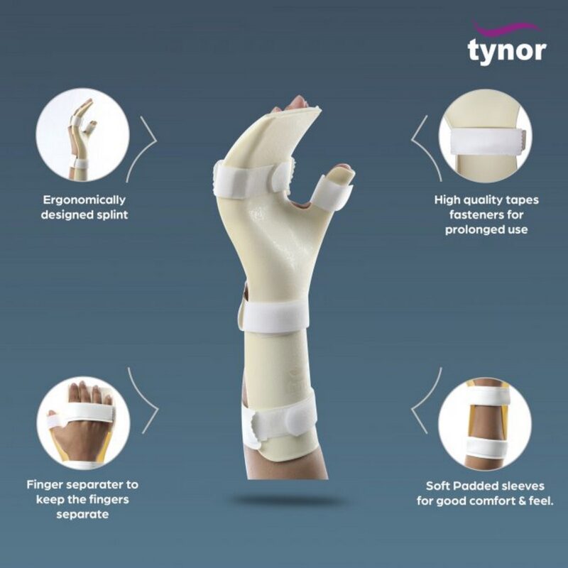 Tynor Hand Resting Splint Beige 1 Unit 2