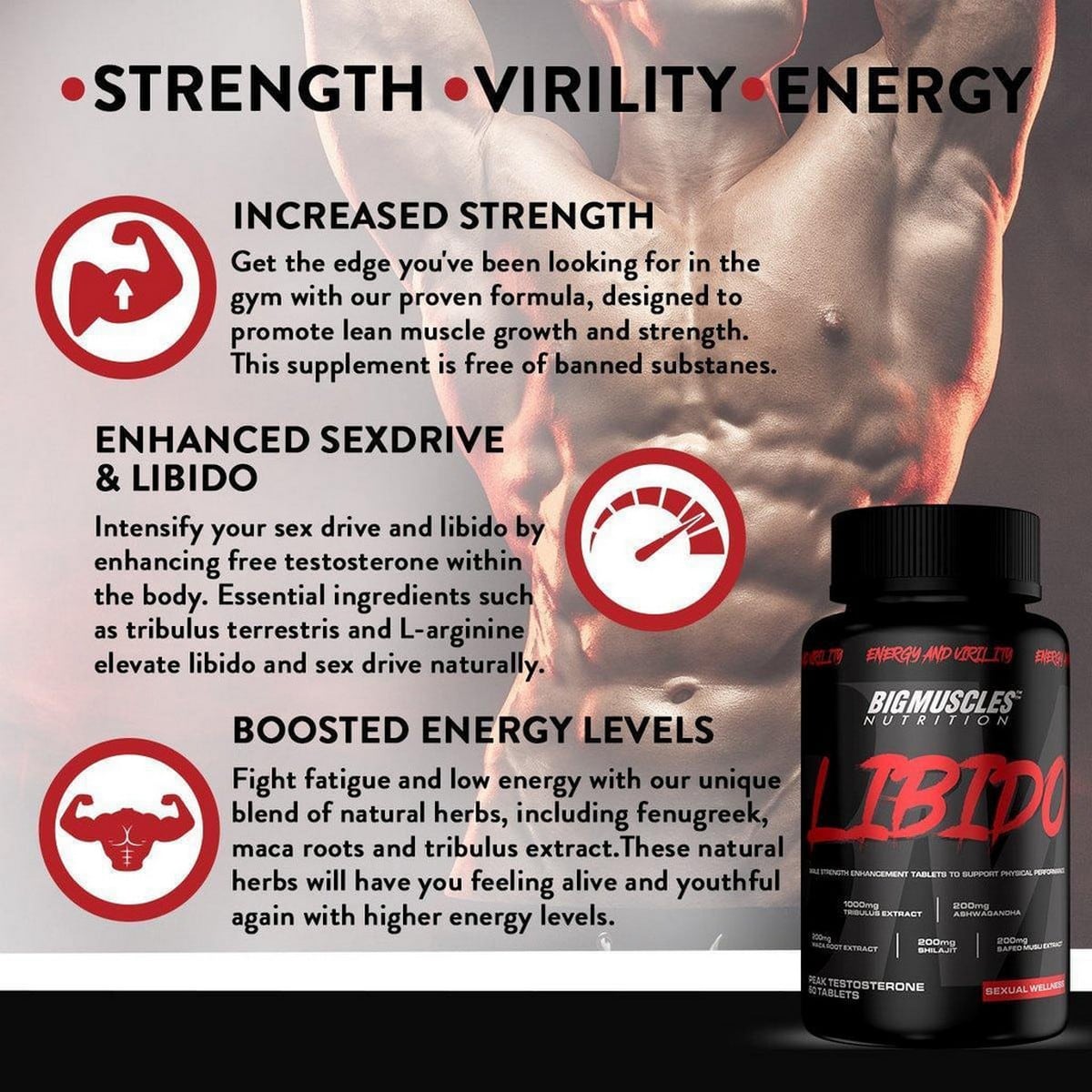 Bigmuscles Nutrition Libido Designed For Himenergy