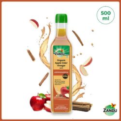 Zandu Organic Apple Cider Vinegar With Ashwagandha (500 ml)