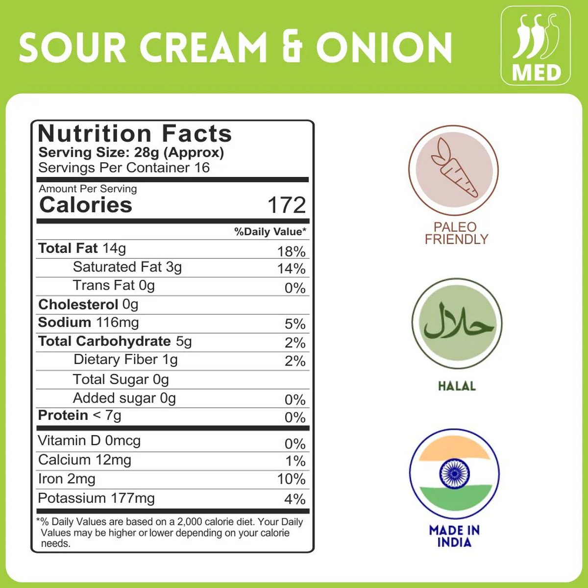 Alco Foods Sour Cream & Onion Cashews