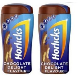 Horlicks Chocolate Delight Flavour-Pack of 2 (200 gm each)