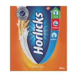 Horlicks Health and Nutrition Drink - Classic Malt (200 gm)