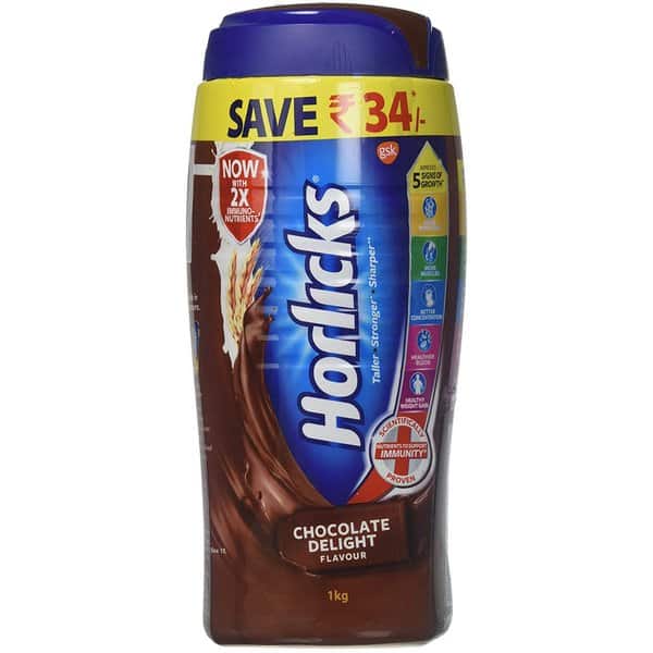 Horlicks Women's Plus Chocolate Flavor Nutrition Drink for Strong