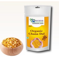 Richesm Healthcare 100 Natural Chana Dal 500 Gm