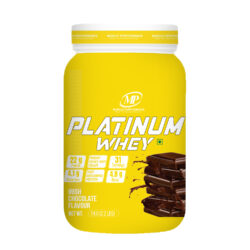 MP Muscle Performance Platinum Whey Protein (1kg 2.2 lbs, 31 servings -Irish Chocolate Flavour), Whey Protein Isolate + Concentrate Blend With 22g Protein per serving| 4.8g BCAA |4.1g Glutamine|
