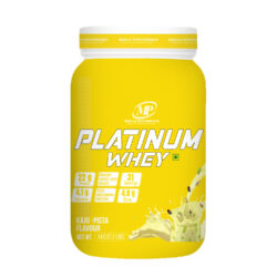 MP Muscle Performance Platinum Whey Protein (1kg 2.2 lbs, 31 servings -Kaju pista Flavour), Whey Protein Isolate + Concentrate Blend With 22g Protein per serving| 4.8g BCAA |4.1g Glutamine|
