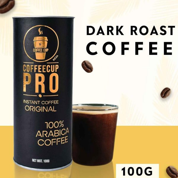 Coffee Cup India Dark Roast Pro Instant Coffee 100 Gm1