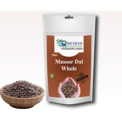 Richesm Healthcare 100 Natural Masoor Dal Whole 500 Gm