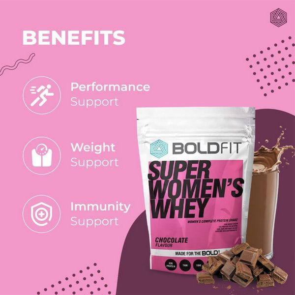 Boldfit Super Womens Whey Protein Powder Chocolate Flavor6